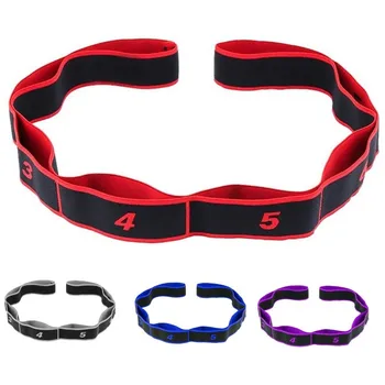 

Yoga Pull Strap Belt Resistance Bands Latex Elastic Stretching Fitness Gymnastics Training Band Pilates Home Workout Fitness