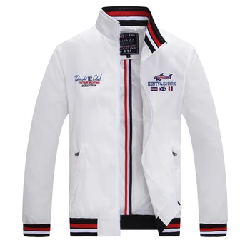 

Bomber Jacket Men Brand Kenty Shark ED Smart Jacket Spring Autumn Military Motorcycle Pilot Jacket jaqueta masculino Size 4XL