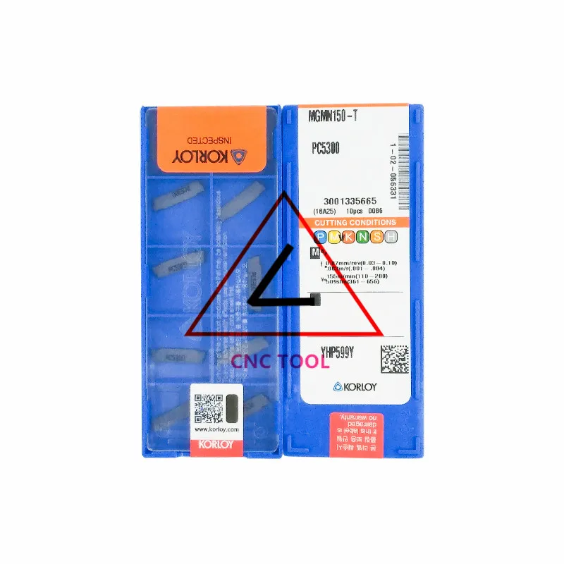 

MGMN150-T PC5300 10pcs Original Korea KORLOY Cutting Tool
