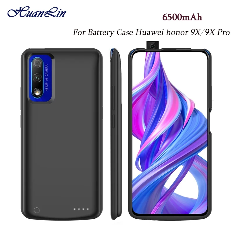 Внешний аккумулятор на 6500 мА · ч чехол с зарядным устройством для Huawei Honor 9X