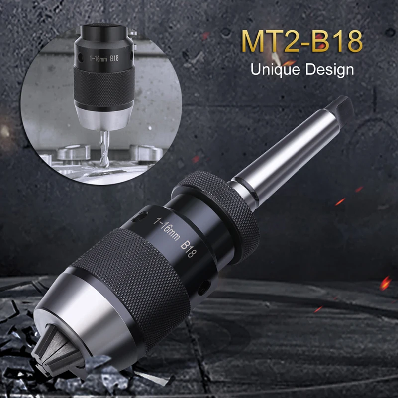 Оправка для сверлильного патрона Self затянуть без ключа оправка зажима MT2 B16