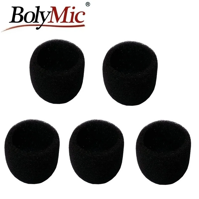 Внутренний микрофон Bolymic накладка на ветровое стекло микрофона из пены для Shure SM58