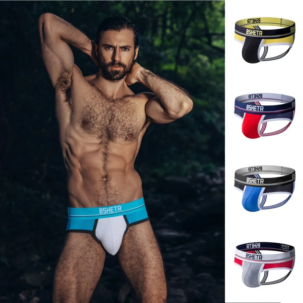 5Pcs Men's swimming briefs sexy men's underpants transparent jersey swimming trunks maillots de bain homme 20J6 (18)
