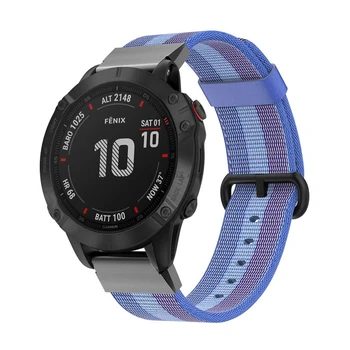 

Sports Bracelet for Garmin Fenix 6 Wristband Braided Nylon Strap Replacement