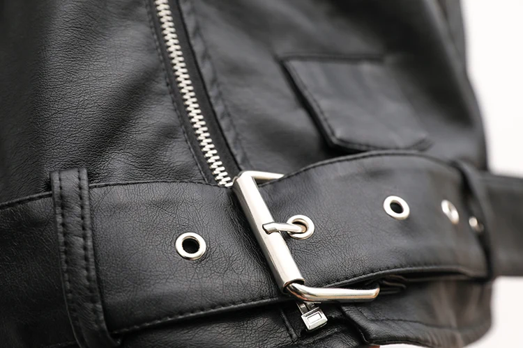 Plus Size Spring Autumn Black Leather Vest Jacket Women New Large-Size Leather Coat Female Short Sleeveless Vest Pu Jackets Coat