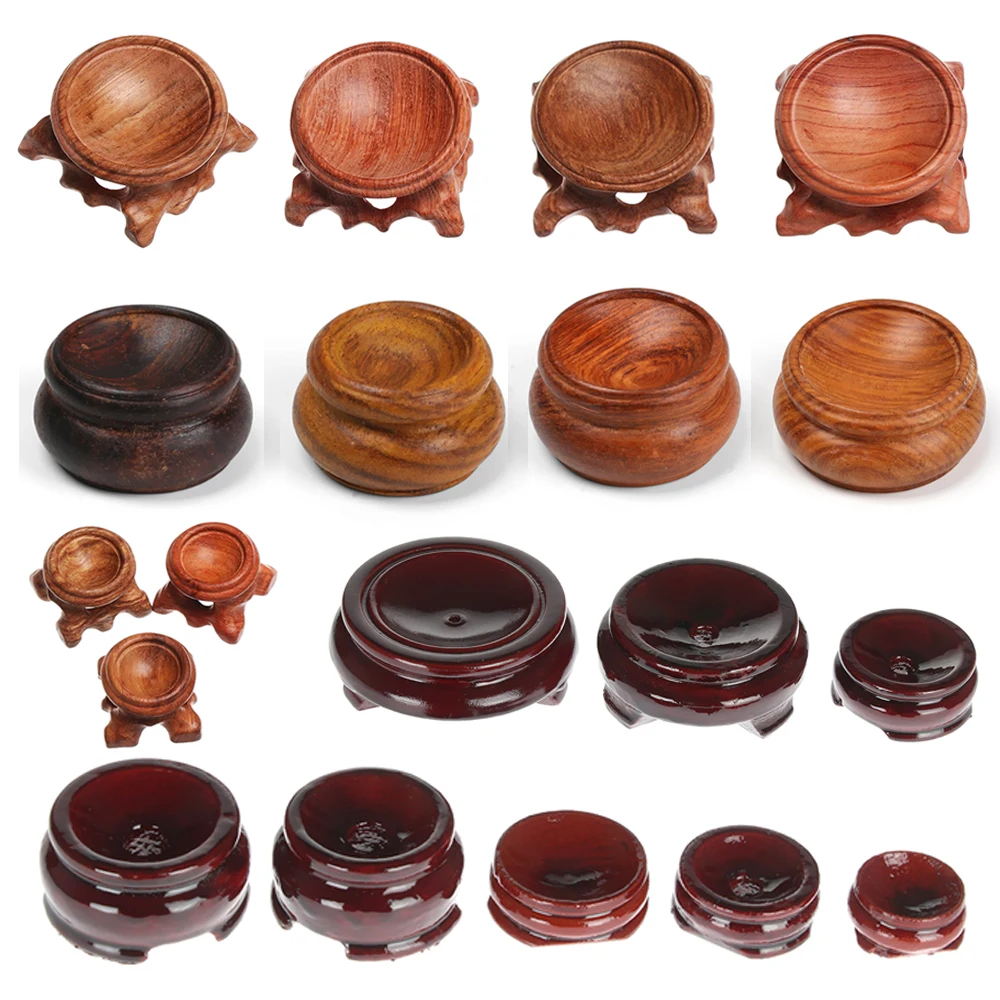 Retro Acid Branch Wood Crystal Ball Holder Collezione Durevole Espositore Sfera Stone Decor Miniature Branch Base Home Decor