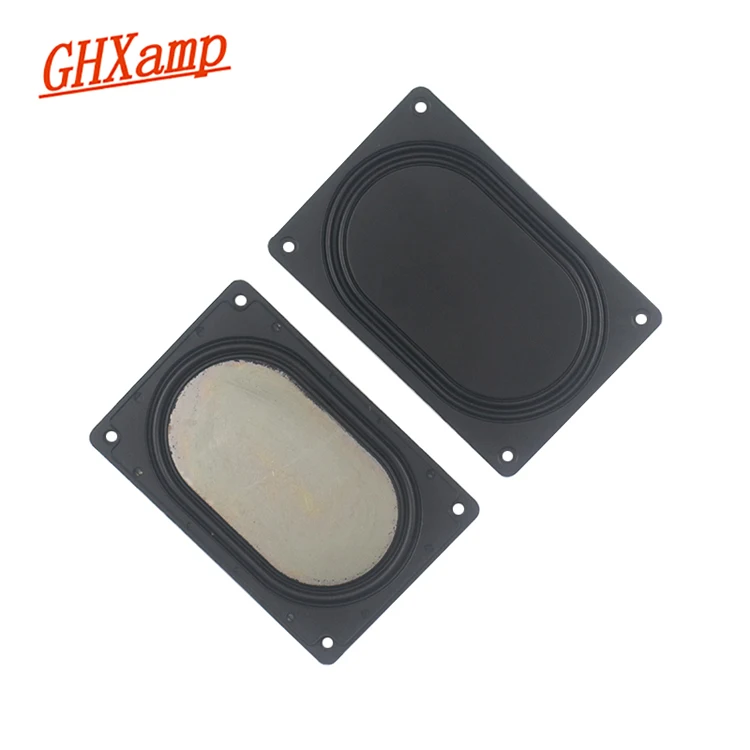 GHXAMP 2 шт. 3 дюйма 3,5 дюйма пассивная басовая диафрагма Вибрирующая пластина прямоугольник низкочастотный радиатор 103*69 мм