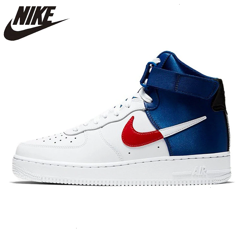 Nike Air Force 1 Af1 аутентичная Мужская обувь для скейтбординга удобные нескользящие спортивные уличные кроссовки# BQ4591