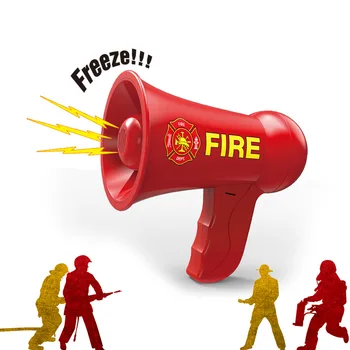 

Children Pretend Play Firemen Toys Megaphone Horn Fire Rescue Tool Outdoor Cosplay Parent-child Education Game Toys