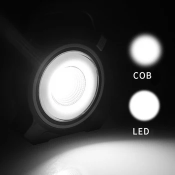 

1x Portable Rechargeable COB LED Flood Light Outdoor Garden Work Spot Lamp USB❤️