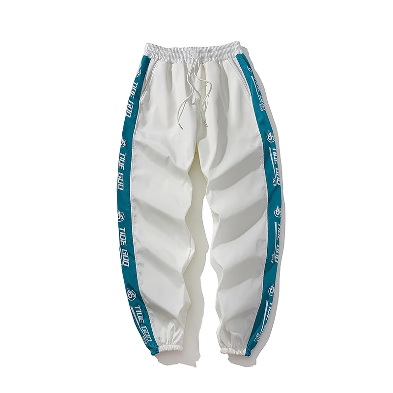 white Treetwear, хип-хоп брюки карго для мужчин, s штаны, модные черные мужские брюки с карманами, мужские спортивные штаны Harajuku, джоггеры, Pantalon Hombre - Цвет: white