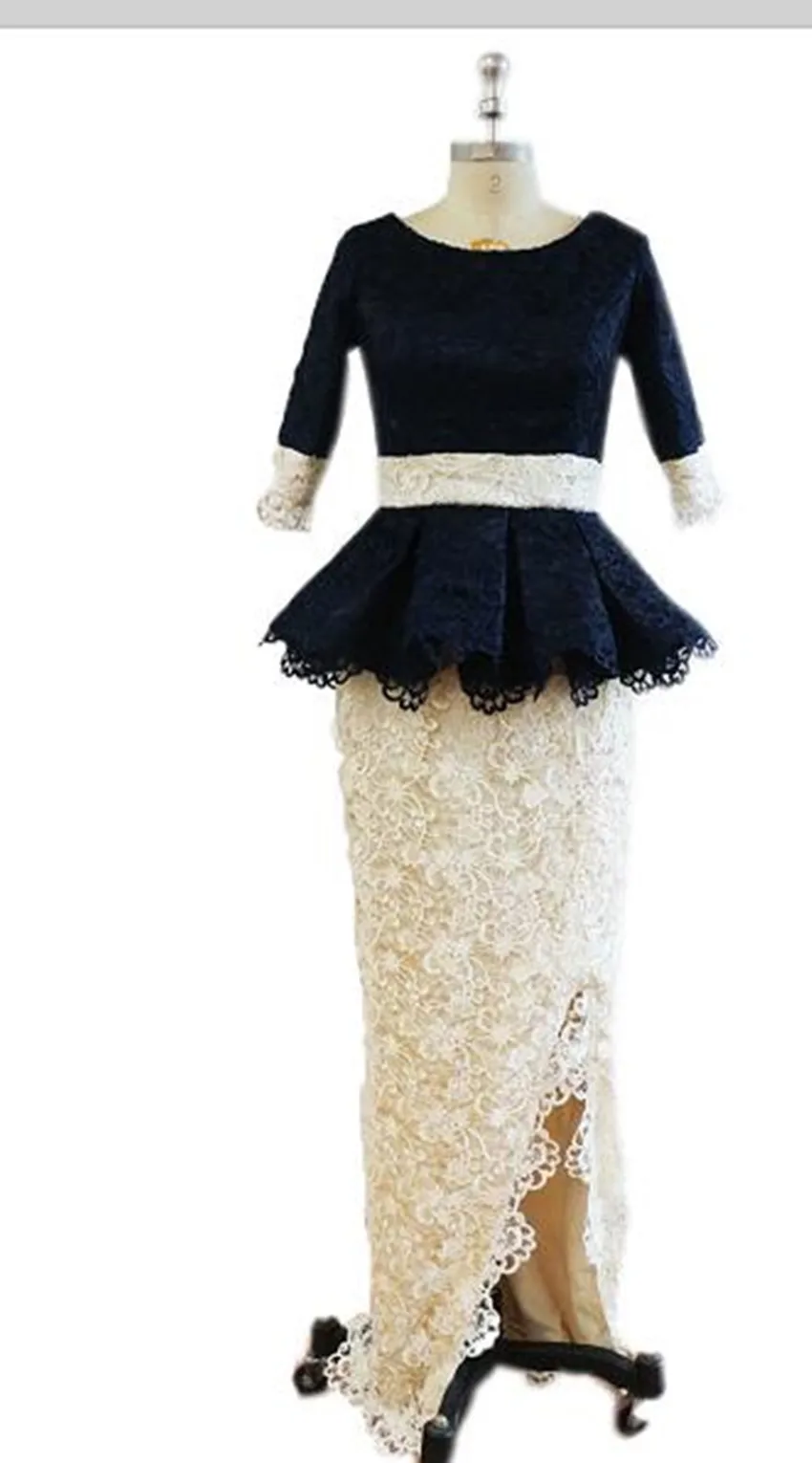 Nigeria-Lace-Mermaid-Evening-Dresses-Peplum-Straight-Long-African-Evening-Gowns-Full-Sleeves-Vestidos-De-Festa (2)