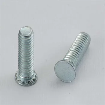 

FH-0420 Round Head Studs Self-clinching Stud Blind Rivet Protruding Clinch Screw Sheet Metal Cabinet Screws Rivets PEM Standard