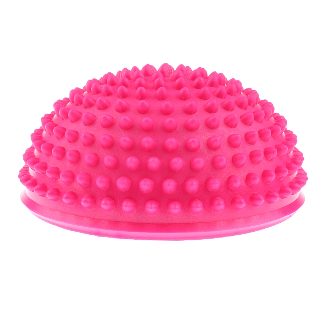 2Pcs Hedgehog Styled Balance Pods, Anti-Slip Foot Massage Balls for Gym Yoga Pilates Gymnastics Exercise
