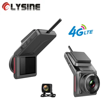 

2020 New 4G Network Dash Cam 1080P GPS WiFi Car DVR Camera Remote Phone APP Monitor Video Registrator Driving Recorder Dual Lens