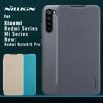 

For Xiaomi Redmi Note 8 7 6 5 Pro 8 pro K20 7 6 Pro 6A 5A 5 Case NILLKIN Leather Case Cover for Xiaomi Mi A3 CC9 9T 9 A2 Case