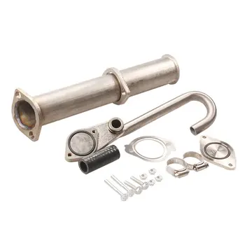 

6.0L EGR Valve Pipe Kit EGR Bypass & Delete Kit Auto Kit for Ford F250 F350 F450 03-07 6.0L POWERSTROKE Diesel Turbo