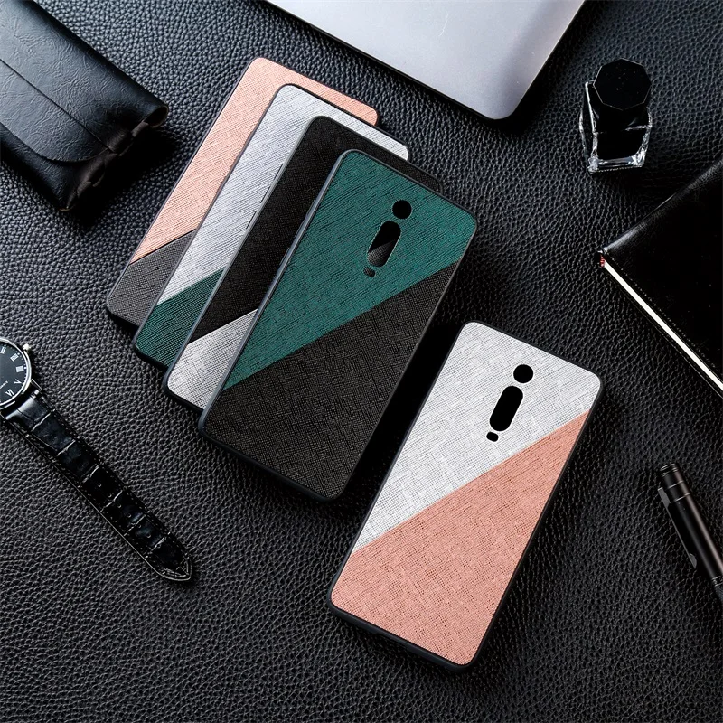 For Xiaomi Redmi K20 Pro Case Luxury Double Color PU Leather Case Soft TPU Back Cover Cases For Xiaomi 9T mi 9T Pro Fundas Shell (3)