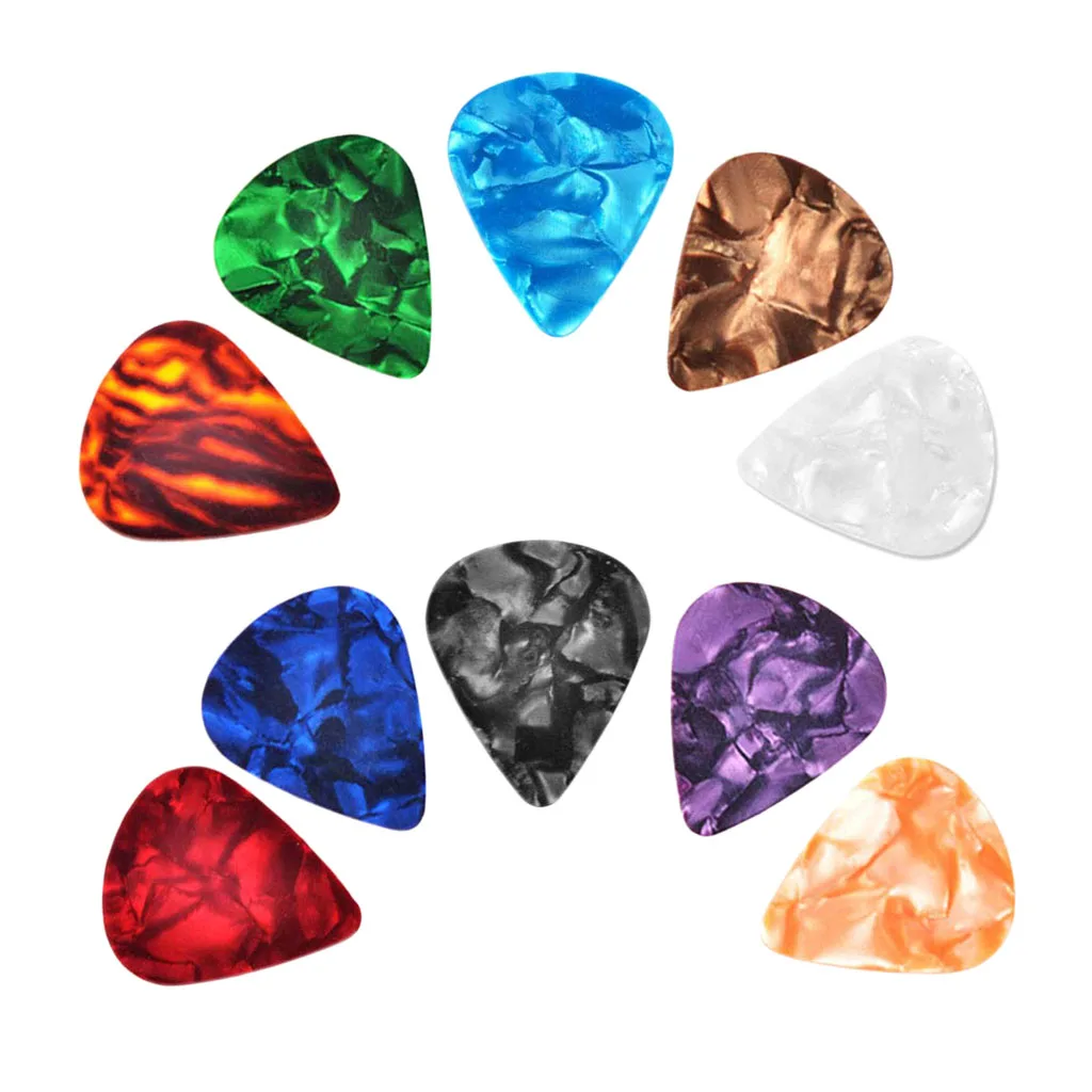 10 Pieces Guitar Picks For Your Electric, Acoustic And Bass Guitar, Premium Guitar Picks Plectrum Plectrum, 0.46mm