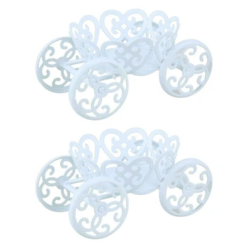 

2-Pack Single Princess Carriage Cupcake Stand Holder Display