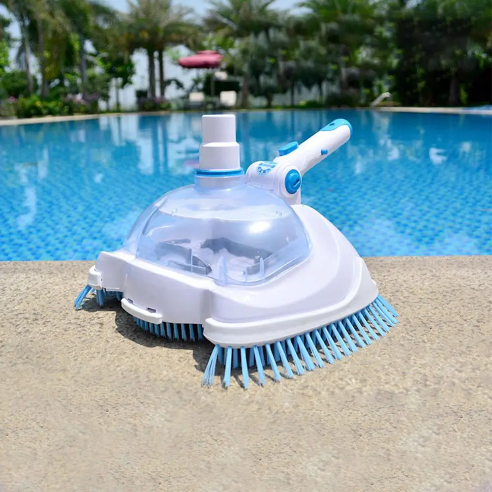 

Portable Vacuum Pool Cleaner Swimming Cleaning Tool Zooplankton Body Cleaning Tool Tip Pond Fountain Vacuum Brush Cleaner