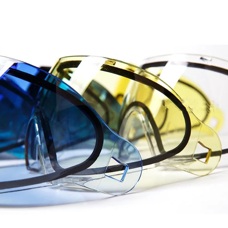 Multicolor Thermal Goggles for Paintball Mask with F1 Full Face PC Lenses Description Image.This Product Can Be Found With The Tag Names F1 mask paintball, Full face paintball, Paintball goggles lens, Paintball mask thermal lens, Paintball thermal mask e