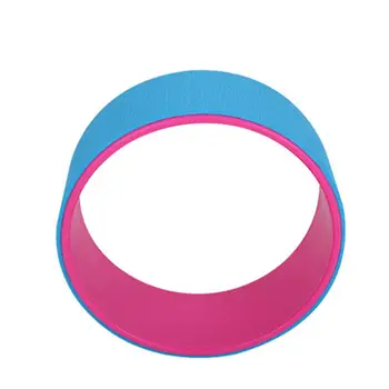 

Yoga Prop Wheel Durable Strongest Comfortable Postpartum Recovery Gym Backbends Dharma Accessory Yoga Circle Fitness Stretching