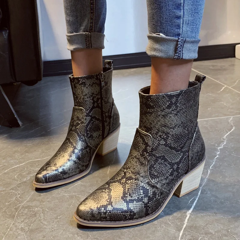 

43 Sharp High With With Sexy Zipper Short Boots Boots