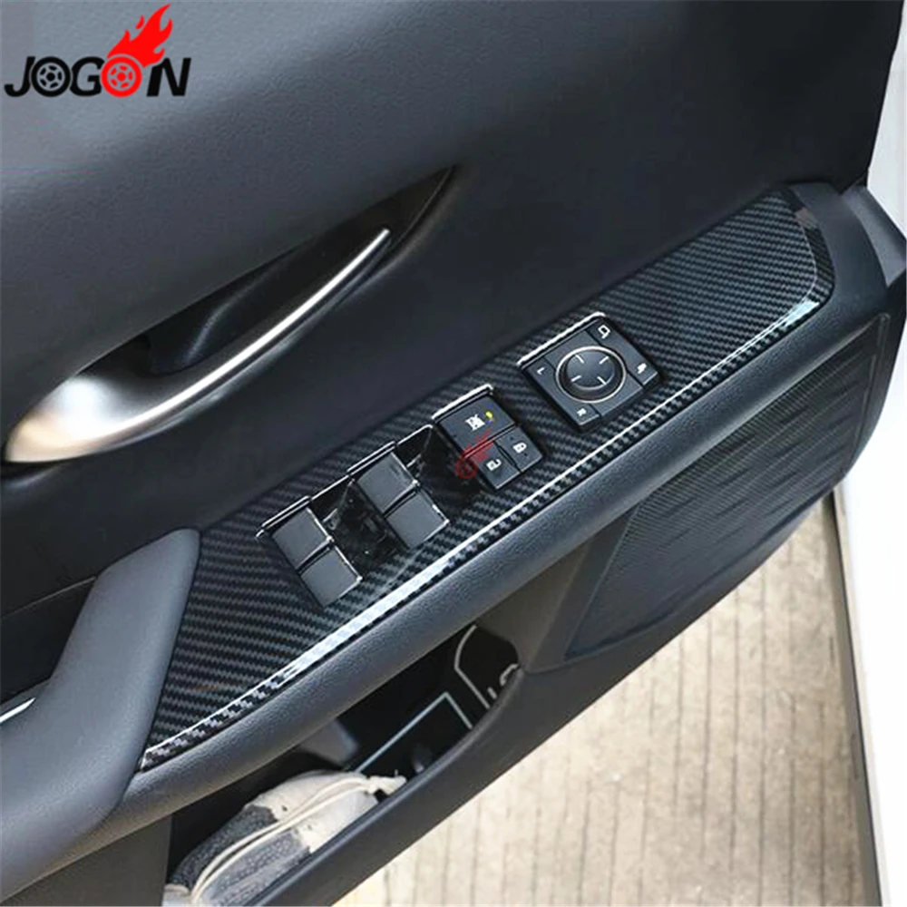 Для Lexus UX ZA10 UX200 UX250h+ LHD Автомобильная внутренняя дверная панель, оконная кнопка, переключатель, отделка 4 шт