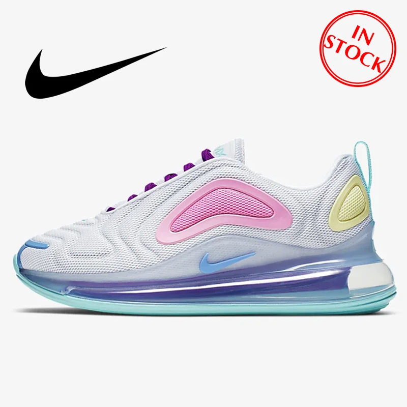 

Original Authentic Nike Air Max 720 Women's Running Shoes Breathable Sports Shoes Comfortable Trend New 2019 AR9293-102