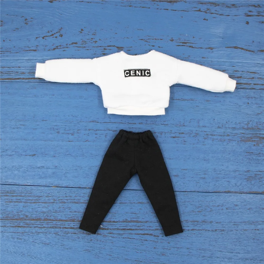 Neo Blythe Doll Oversized Shirt with Black Pants 7