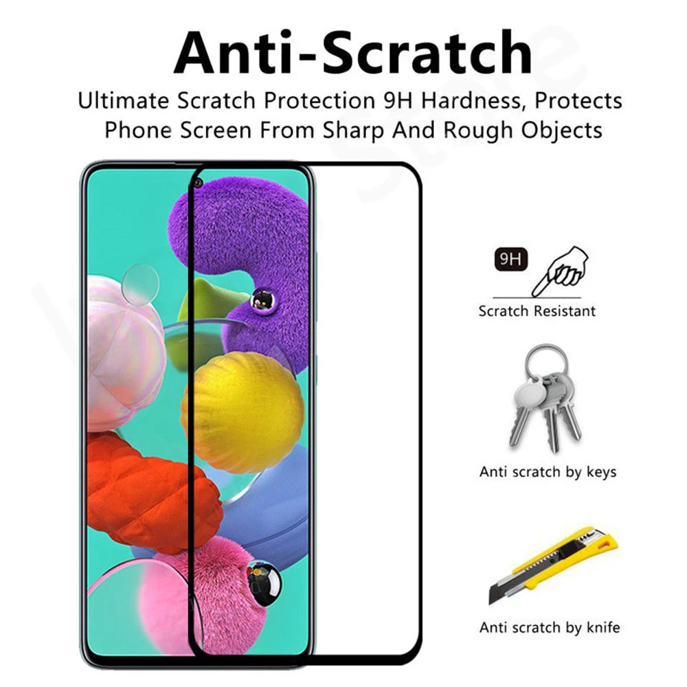 Стекло для объектива камеры 2 в 1 Samsung Galaxy A51 Защитное стекло A 51 Защитная пленка