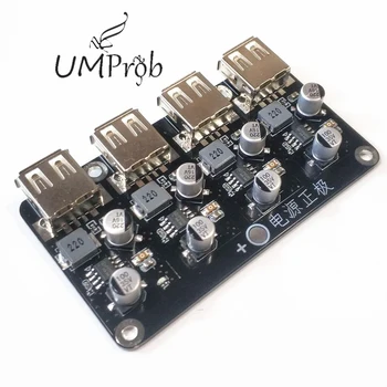 

2020！4-Channel USB 12V24V Fast Charging Output Module For QC3.0 Step-Down Power Module Converter Telephone Module Board