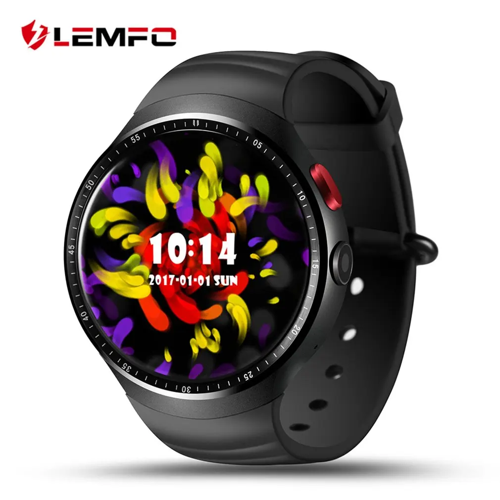 LES1 1 39 дюймов AMOLED умные часы с сенсорным экраном gps навигация 2.0MP HD камера для