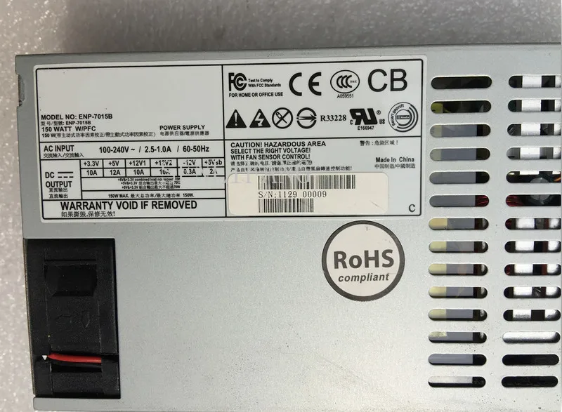 

For Enhance ENP-7015B Industrial Computer Integrated Machine 1U Small Power Supply 150W