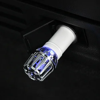 

2020 New Top Selling Mini Auto Ionizer Cleaner Car Air Purifier Oxygen Bar Ozone Ionizer Cleaner pm2.5 12V