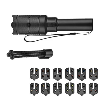 

LED Light Projector Indoor Portable Flashlight with 12 Patterns for Christmas Birthday Party Decor for KTV,pub,bar,banquet WWO