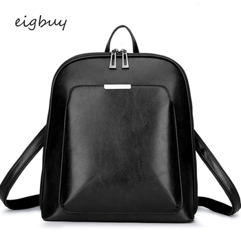 

2020 Women Backpack High Quality PU Leather Fashion Backpacks Female Feminine Casual Large Capacity Vintage Shoulder Bags