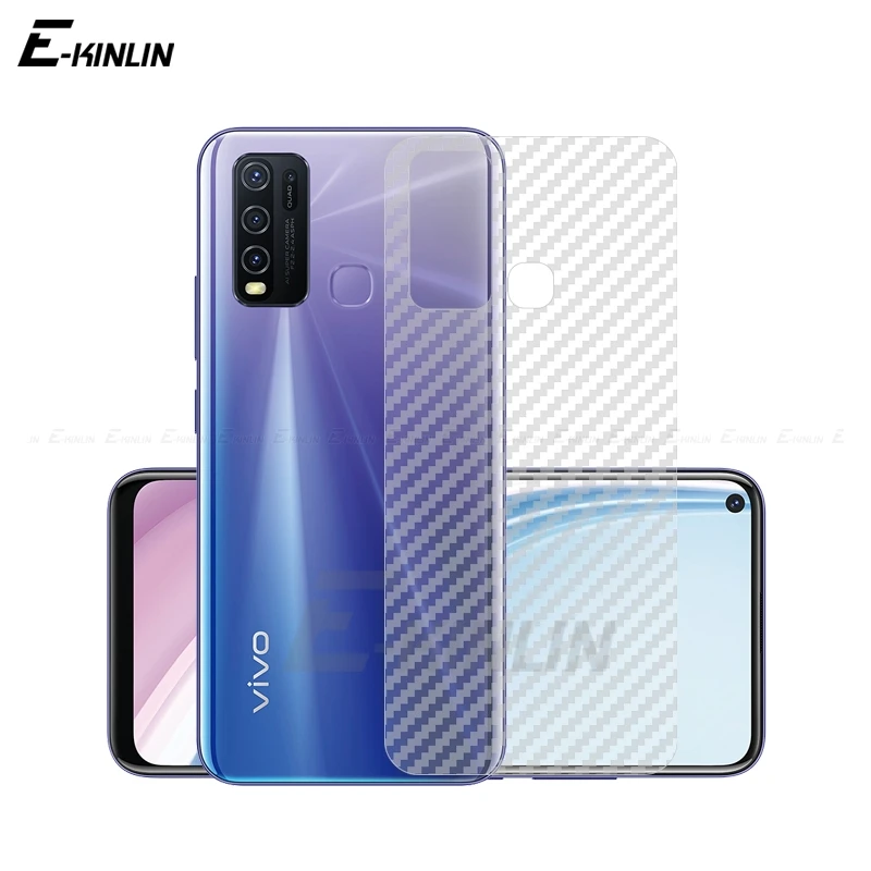 Мягкий чехол для задней крышки из Защитная пленка экрана VIVO Y31 Y21s Y21 Y33T Y21T Y21G Y33s Y30
