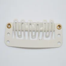 3,2 заколки для париков с 9-зубчатыми каплями воды 1000/коробка заколки для наращивания волос материалы из марганцевой стали