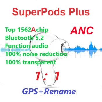 

SuperPod Pro Wirelesss Bluetooth Earphones 1:1 ANC Active Noise Reduction Transparency Earbuds Wireless PK I900000 Pro TWS
