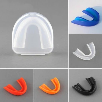 

Adult Single-sided Mouthguard Mouth Guard Teeth Protector Protect For Boxing Sports MMA Football Basketball Rugby Sport