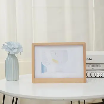 

Quality Wood Double Sided Glass DIY Frame Simple Plant Specimens Frame Home Decor Photo Frames Ornaments Decoration Crafts