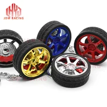 Горячий брелок из цинкового сплава брелок с кольцом для ключей для TE37 TOYOTA Стиль обод колеса задний кулон с алюминиевым Тормозным Диском