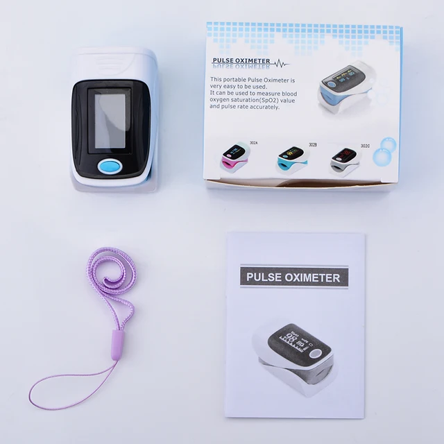 Blood Oxygen Monitor Finger Pulse Oximeter Oxygen Saturation Monitor Oximeter Heart Rate Monitor Without Battery Fast