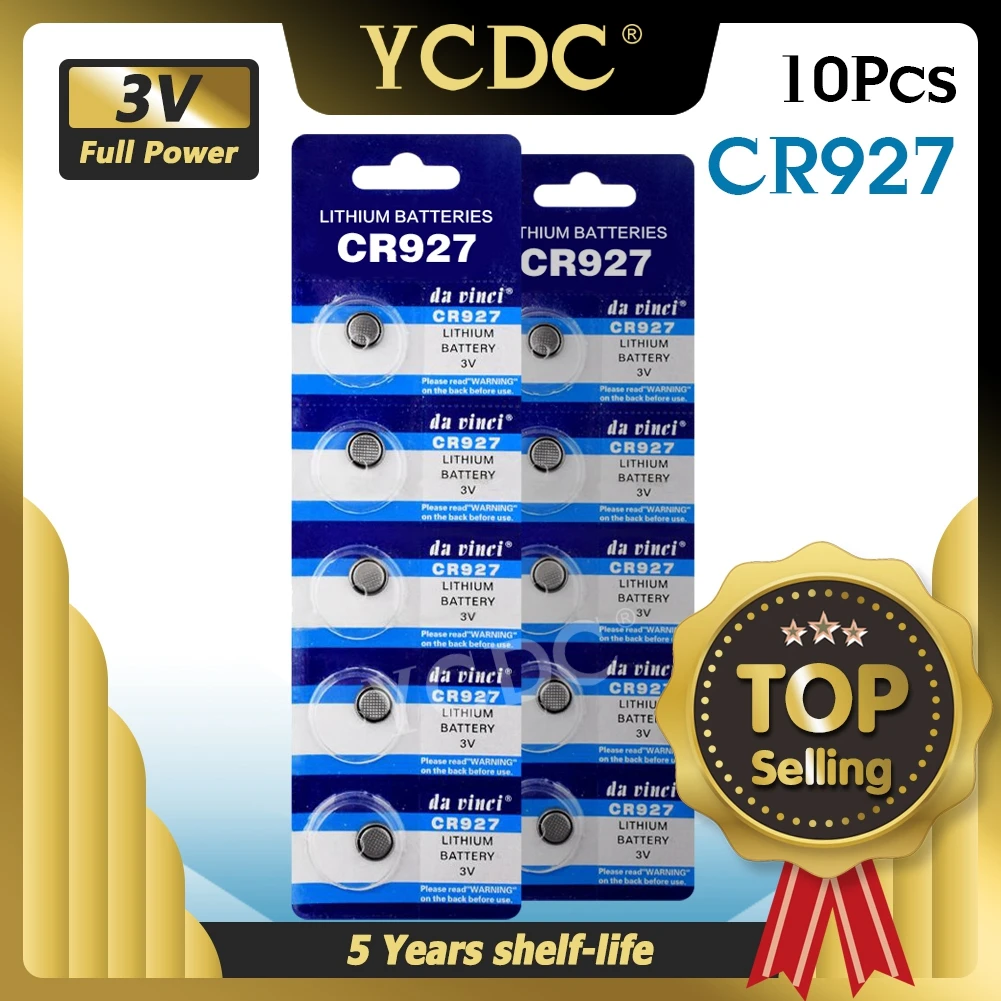 Дешевые 10 шт = 2 карты 3V литиевая батарея CR927 CR1025 CR1216 CR1220 CR1225 CR1616 bateria часы батареи