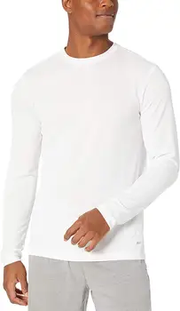 

2020 new Men's Performance Tech Long-Sleeve T-Shirt Cotton O-Neck