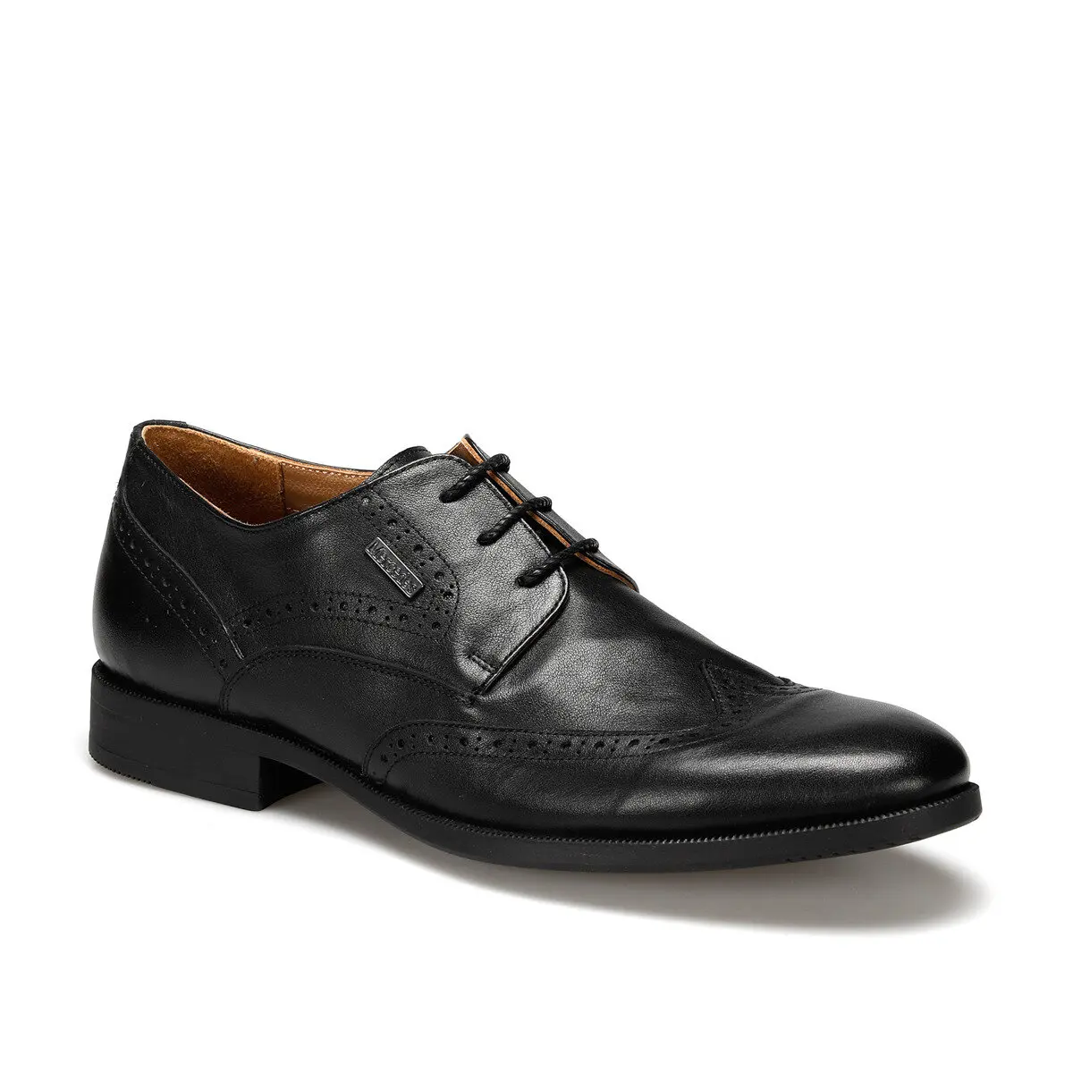 FLO MAGNETO Black Men Dress Shoes 