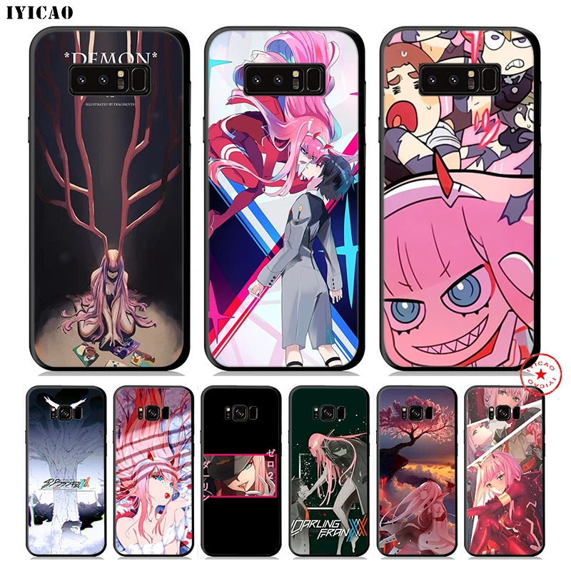 

IYICAO Darling In The FranXX Soft Phone Case for Samsung Galaxy S10e S10 S9 S8 Plus S6 S7 Edge Note 10 Plus 9 8