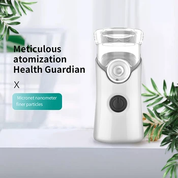

Portable Latest Nebulizer Home Health Care Automizer Rechargeable Mini Nebulizer Children Care Handheld Inhale Nebulizer